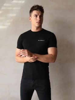 Series T-Shirt - Black -Trend Wear Sales 080AMBlack 02D