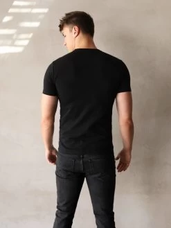 Series T-Shirt - Black -Trend Wear Sales 080AMBlack 04D