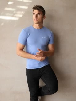 Series T-Shirt - Light Blue -Trend Wear Sales 080AMBlue 04D