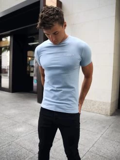 Universal T-Shirt - Ice Blue -Trend Wear Sales 080BLLightBlue01D