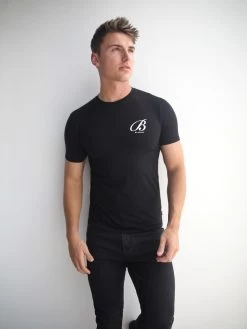 Vita Slim Fit T-Shirt - Black -Trend Wear Sales 080IMBlack 04D