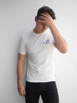 Vita Slim Fit T-Shirt - Flat White -Trend Wear Sales 080IMFlatwhite 02D