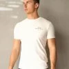 Italia T-Shirt - Flat White -Trend Wear Sales 080MBWHITE LEADD