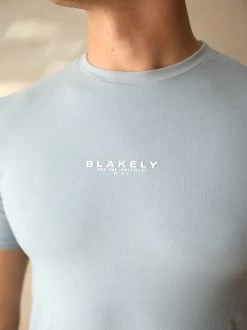 Statement T-Shirt - Ice Blue -Trend Wear Sales 080TSTATEMENTTEEBLUE01