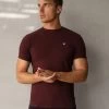 Livorno T-Shirt - Burgundy -Trend Wear Sales 1015BurgundyLeadD