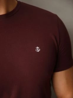 Livorno T-Shirt - Burgundy 11 Livorno T-Shirt - Burgundy -Trend Wear Sales 1015Burgundy 02D