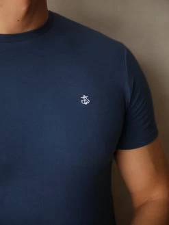 Pescara T-Shirt - Navy -Trend Wear Sales 1015Navy 03D