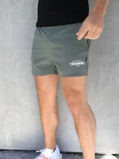 Training Sprint Shorts - Khaki Green 9 Training Sprint Shorts - Khaki Green -Trend Wear Sales 1304TKhaki 04D