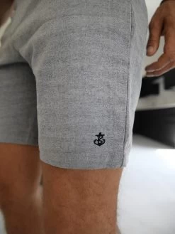 Sorrento Stretch Fit Shorts - Grey -Trend Wear Sales 1342SorrentoGrey3D NewWebSize