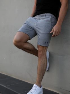 Sorrento Stretch Fit Shorts - Grey -Trend Wear Sales 1342SorrentoShortsGrey2DCompressed