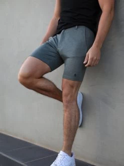 Sorrento Stretch Fit Shorts - Khaki Green -Trend Wear Sales 1342SorrentoShortsKhakiGreen2