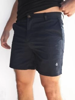 Stretch Chino Shorts - Navy -Trend Wear Sales 1349LNavy 01D