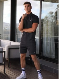 Sorrento Stretch Fit Shorts - Charcoal 12 Sorrento Stretch Fit Shorts - Charcoal -Trend Wear Sales 1592SorrentoPoloCharcoal4DCompressed e6995201 09c5 4c8f 88c2 840eec4ab1c4