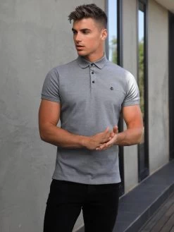 Sorrento Polo - Grey -Trend Wear Sales 1592SorrentoPoloGrey1DCompressed