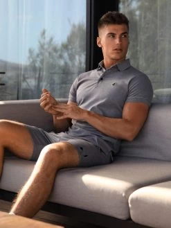 Sorrento Stretch Fit Shorts - Grey -Trend Wear Sales 1592SorrentoPoloGrey2DCompressed e09e7f81 d819 45e6 98f2 5fd84ecf9d57
