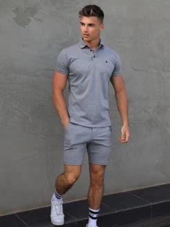 Sorrento Polo - Grey -Trend Wear Sales 1592SorrentoPoloGrey4DCompressed