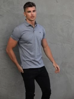Sorrento Polo - Grey -Trend Wear Sales 1592SorrentoPoloGrey5DCompressed