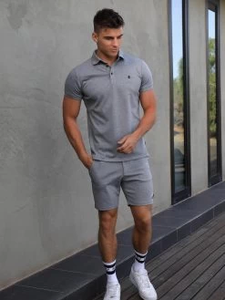 Sorrento Stretch Fit Shorts - Grey -Trend Wear Sales 1592SorrentoPoloGrey6DCompressed 2488f921 adb1 40e5 a3b4 016cc78981bf