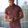 Sorrento Polo - Burgundy 1 Sorrento Polo - Burgundy -Trend Wear Sales 1592 burgundy newlead