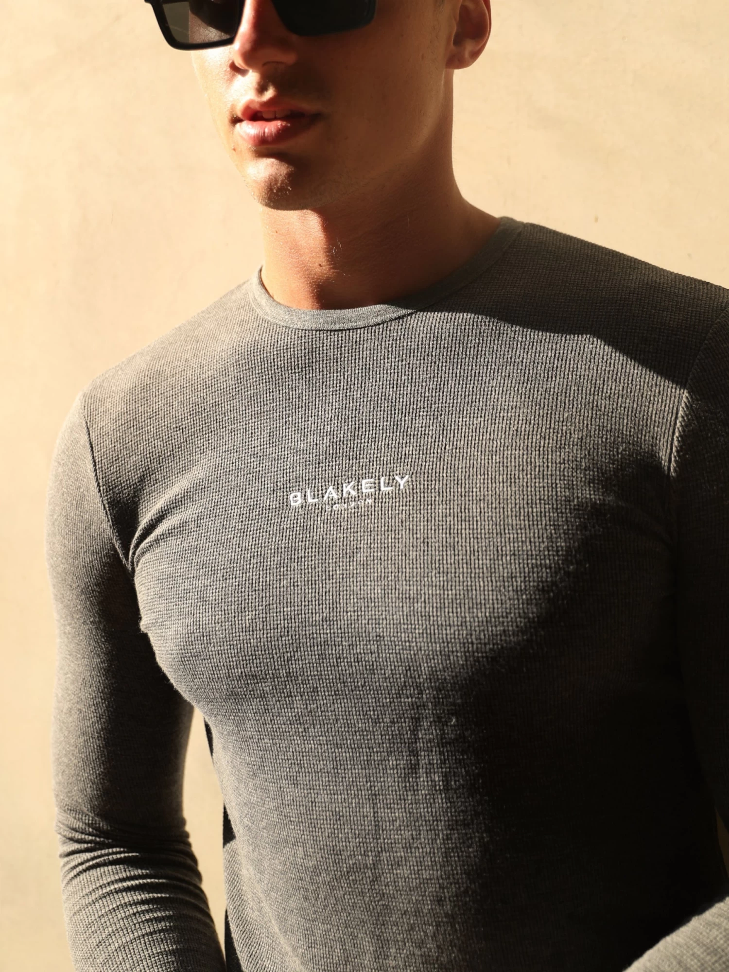 Alezio Textured Jumper - Charcoal 7 Alezio Textured Jumper - Charcoal - Image 5