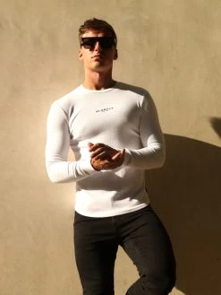 Alezio Textured Jumper - White 11 Alezio Textured Jumper - White -Trend Wear Sales 1703DOffWhite02D