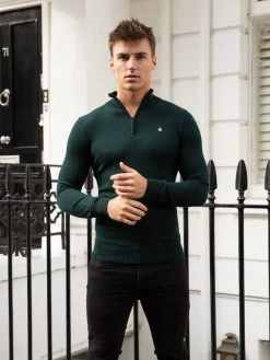 Oxbridge Jumper - Dark Green 14 Oxbridge Jumper - Dark Green -Trend Wear Sales 1716DarkGreen 05D