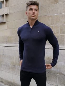 Oxbridge Jumper - Navy -Trend Wear Sales 1716OxbridgeNavy1D NewWebSize