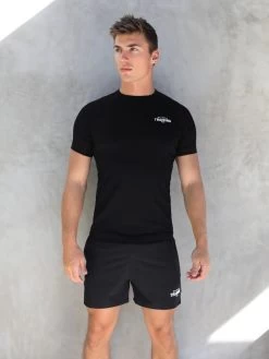 Slim Training T-Shirt - Black -Trend Wear Sales 1802TBlack 08D