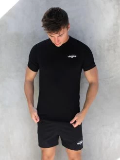 Slim Training T-Shirt - Black -Trend Wear Sales 1802TBlack 09D