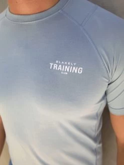 Slim Training T-Shirt - Light Blue 10 Slim Training T-Shirt - Light Blue -Trend Wear Sales 1802TBlue 06D