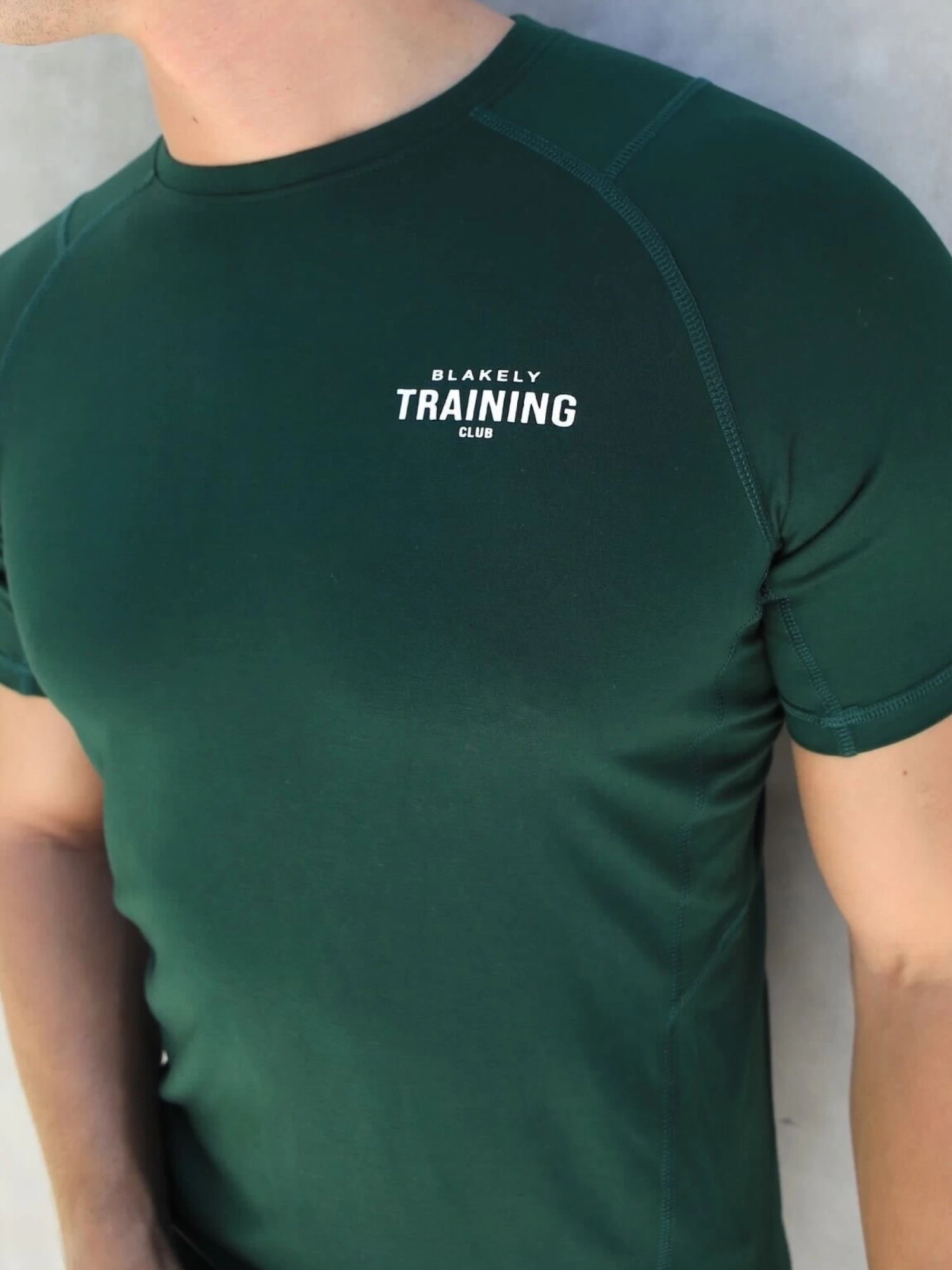 Slim Training T-Shirt - Dark Green 5 Slim Training T-Shirt - Dark Green - Image 3