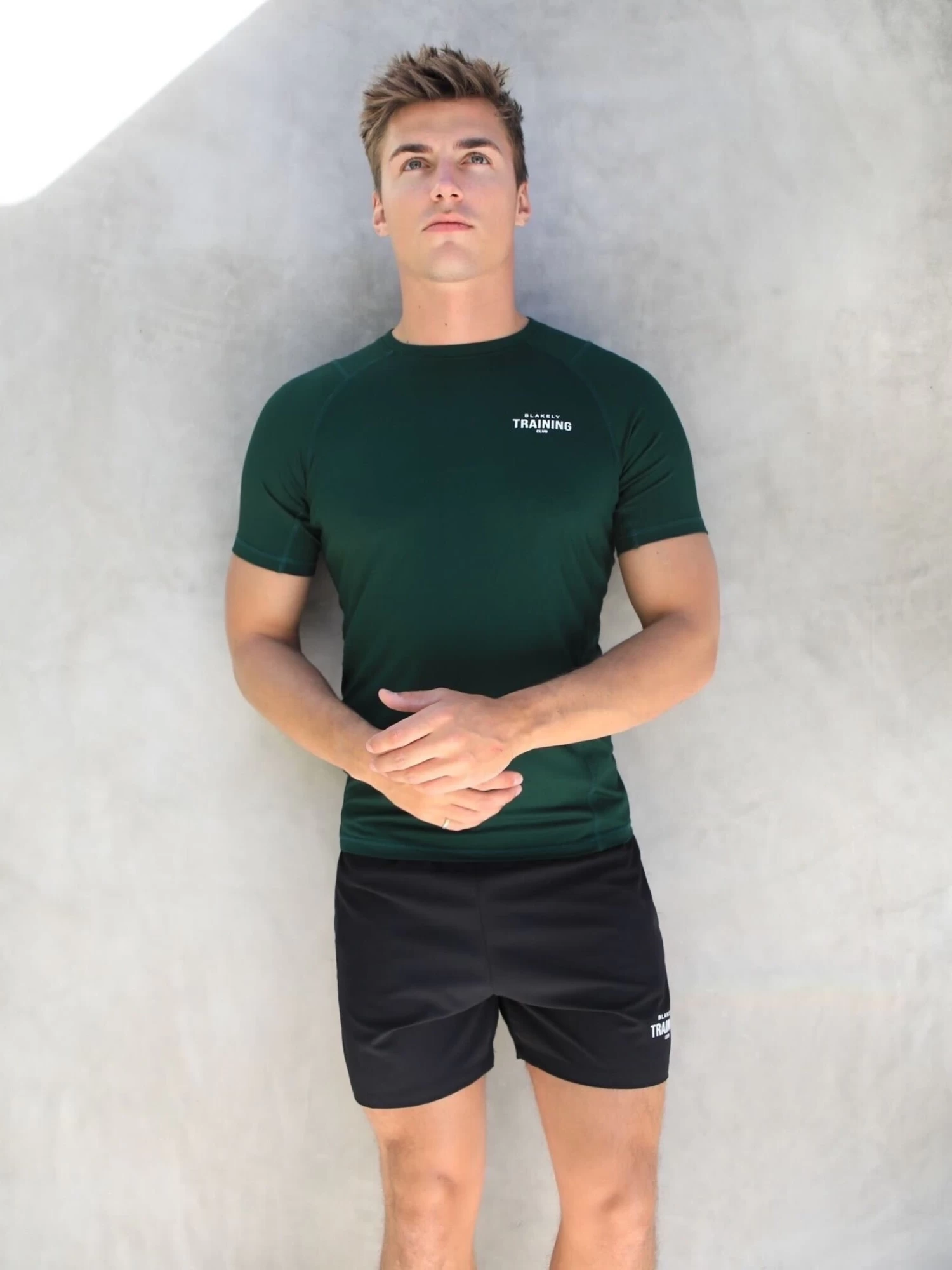 Slim Training T-Shirt - Dark Green 4 Slim Training T-Shirt - Dark Green - Image 2