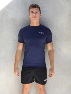 Slim Training T-Shirt - Navy -Trend Wear Sales 1802TNavy 05D