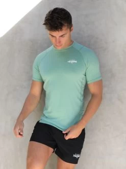 Slim Training T-Shirt - Sage Green -Trend Wear Sales 1802TSage 07D