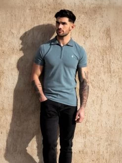 Aspen Polo - Blue -Trend Wear Sales 1804ABlue 03D