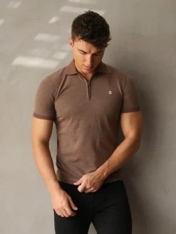 Aspen Polo - Brown -Trend Wear Sales 1804ABrown 04D 447be809 8922 496e 9dc9 3c1962366fdb