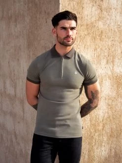 Aspen Polo - Khaki Green -Trend Wear Sales 1804AKhaki 03D