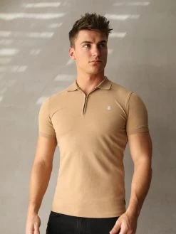 Aspen Polo - Tan 10 Aspen Polo - Tan -Trend Wear Sales 1804ATan 03D