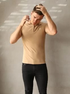 Aspen Polo - Tan 11 Aspen Polo - Tan -Trend Wear Sales 1804ATan 04D