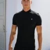 Aspen Polo - Black -Trend Wear Sales 1804Zip UpPoloBlack1D