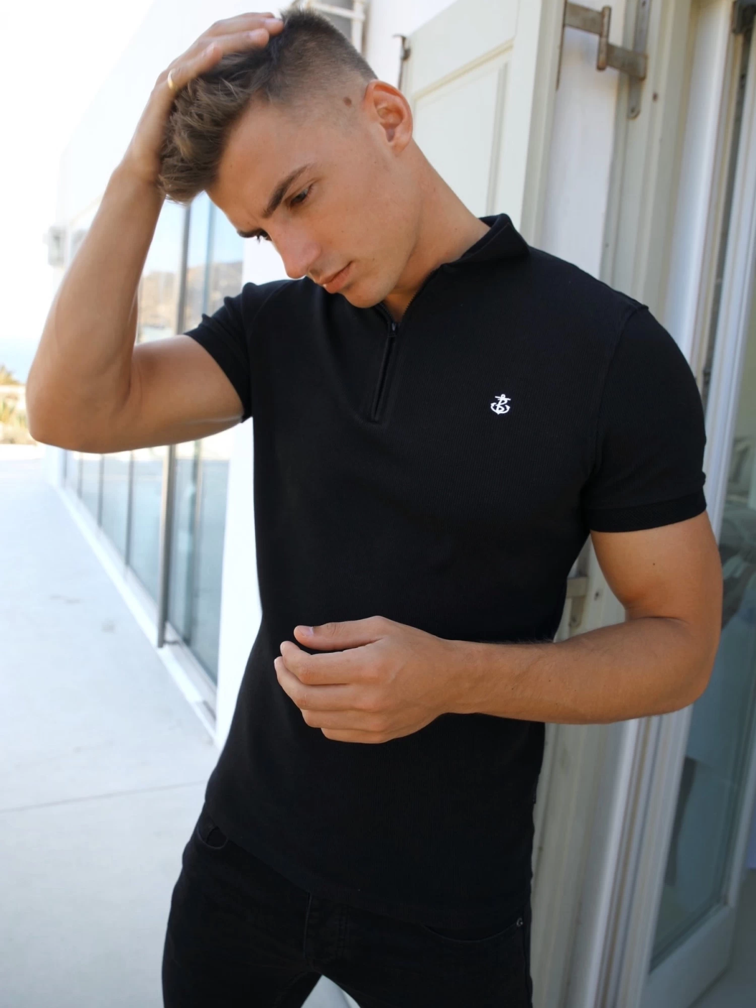 Aspen Polo - Black 6 Aspen Polo - Black - Image 4