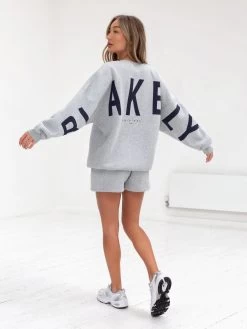 Isabel Oversized Jumper - Marl Grey 10 Isabel Oversized Jumper - Marl Grey -Trend Wear Sales 1846AMarlGrey 04D