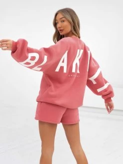 Isabel Oversized Jumper - Sunrise Coral 12 Isabel Oversized Jumper - Sunrise Coral -Trend Wear Sales 1846ASandRed 05D