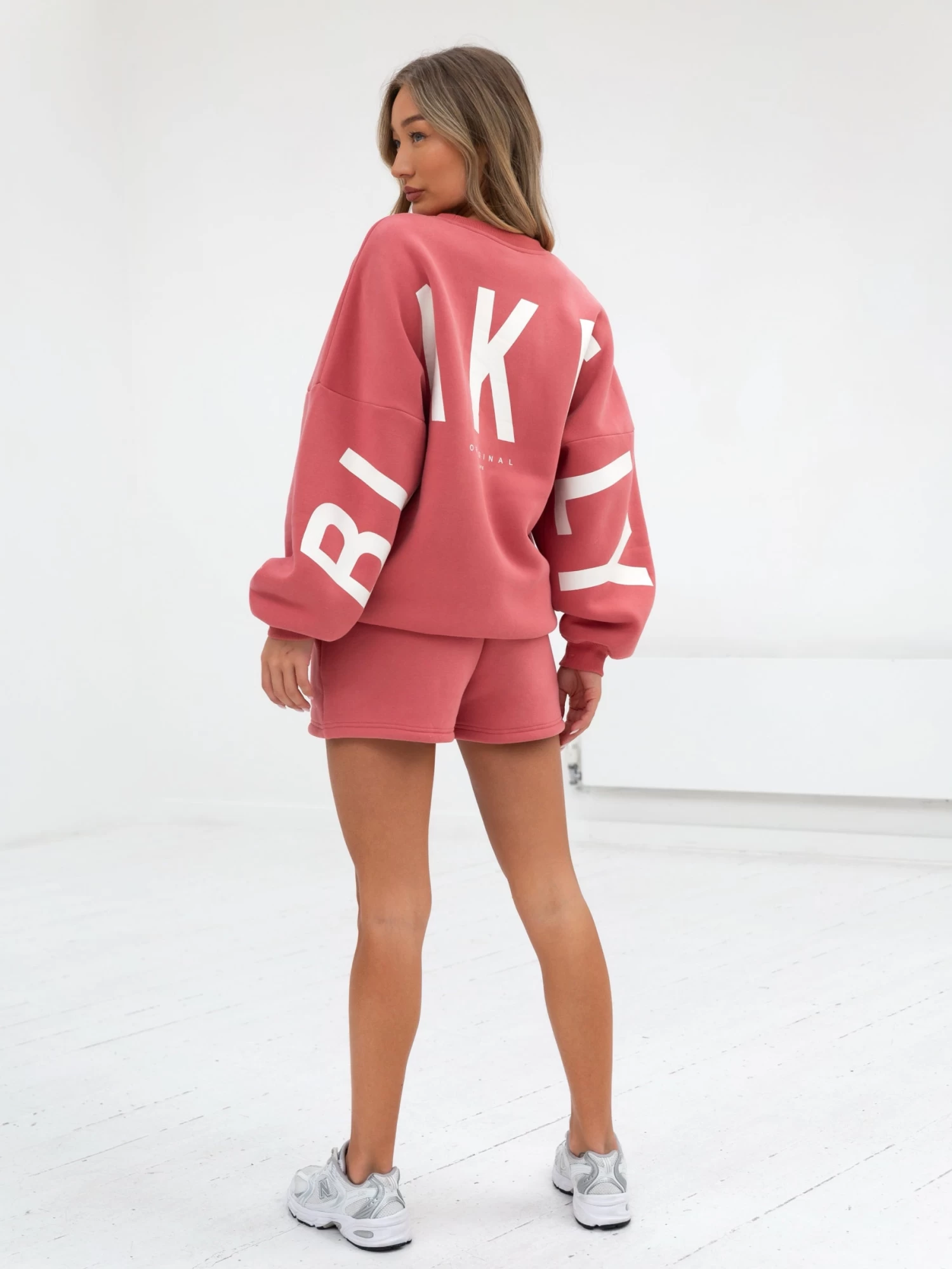 Isabel Oversized Jumper - Sunrise Coral 8 Isabel Oversized Jumper - Sunrise Coral - Image 6