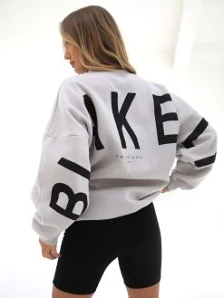 Isabel Oversized Jumper - Stone -Trend Wear Sales 1846ISABELGREY01