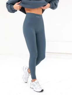 Ultimate Active Leggings - Slate Blue 11 Ultimate Active Leggings - Slate Blue -Trend Wear Sales 1850 2SlateBlue 02D