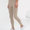 Series Leggings - Washed Khaki -Trend Wear Sales 1850AWBrown 04D