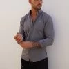Jenson Shirt - Grey -Trend Wear Sales 1855GgreyleadD