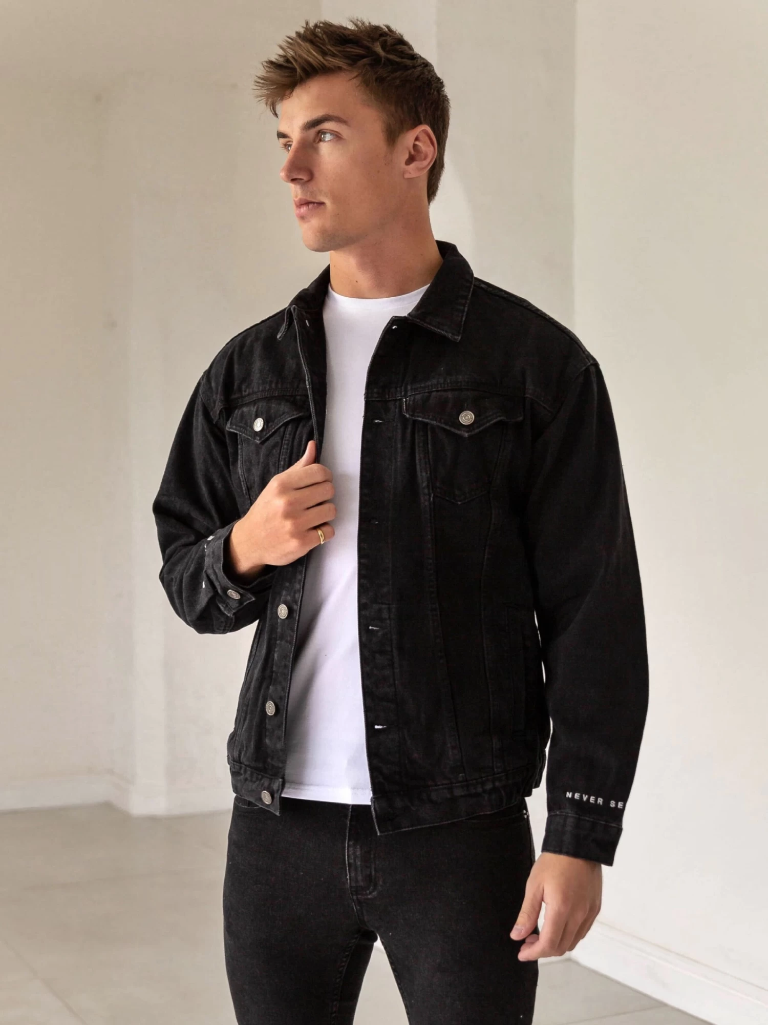 Greenwich Denim Jacket - Black 3 Greenwich Denim Jacket - Black
