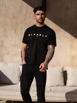Evolved II Relaxed T-Shirt - Black -Trend Wear Sales 1966BBlack 01D